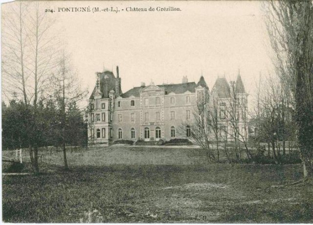 PONTIGNÉ (M.-et-L.). Château de Grézillon